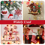 HASTHIP S Hooks for Christmas Tree Decoration featuring 1.57 in Metal Design and 100 Pcs Green Set