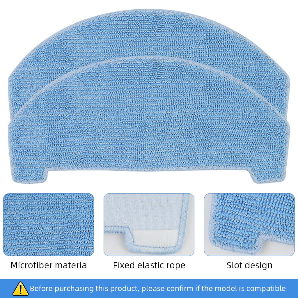 Hasthip Replacement Kit for ILIFE A20 Pro Robot Vacuum including 7Pcs Brushes Filters and Mop Cloth