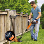 HASTHIP Grass String Trimmer Wire for Garden Use with 12PCS 30ft Nylon Spool and Spring Cap