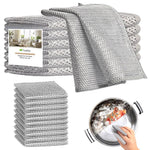 HASTHIP Wire Dish Cloth for Dishwashing 11.8 in Double Layer Metal Mesh | Pack of 20