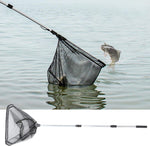 Proberos Foldable 66 inch Telescopic Portable Fishing Landing Net with Aluminum Alloy Handle Suitable for Fish Under Two Kilograms Fishing Net for Pond Fish Net with Fish Rod