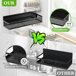 HASTHIP Magnetic Kitchen Organiser for Fridge with 10 in 1 Hook Rack and 3 Metal Baskets