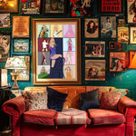 HASTHIP DIY Diamond Painting Kit for Wall Decor with Color Outline Design 11.8x15.7 in | Ideal Gift for Fans