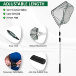 Proberos Foldable 66 inch Telescopic Portable Fishing Landing Net with Aluminum Alloy Handle Suitable for Fish Under Two Kilograms Fishing Net for Pond Fish Net with Fish Rod