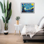 HASTHIP Diamond Painting Kits for Adults with 18 Facet Rhinestones 11.8x15.8 in Canvas | DIY Full Drill Art Craft for Home Décor