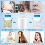 HASTHIP Shower Filter Replacement for Universal Shower Heads with 20 Stage Activated Carbon Core 20Pcs 6.1x6.9cm | Removes Chlorine and Heavy Metals