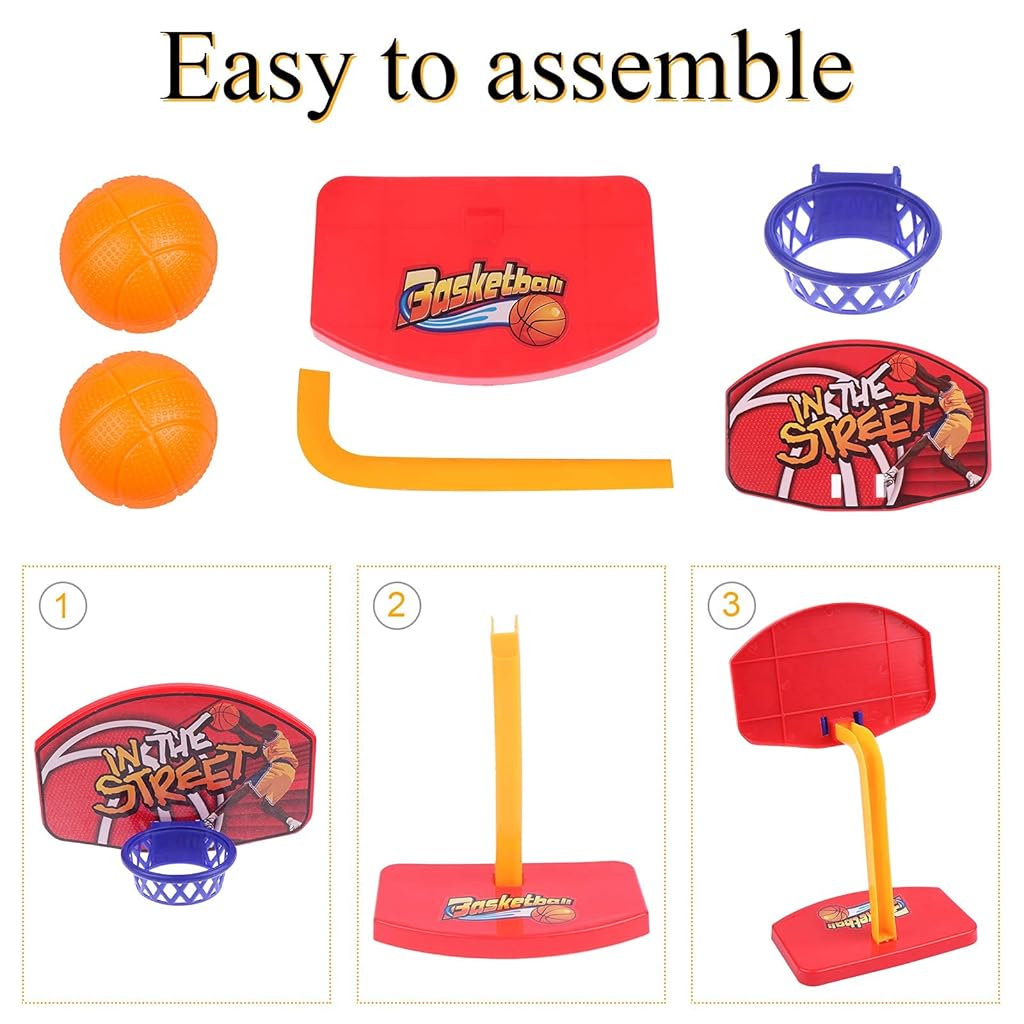 HASTHIP® Juguetes para Aves 7PCS Set Entrenamiento para Pájaros con Carrito Baloncesto Aro Anillos Monopatín Accesorios Educativos Coloridos Loros y Periquitos