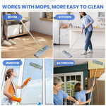 HASTHIP Microfiber Cleaning Cloths for Kitchen and Glass 6 Pcs 40x40cm | Non Abrasive Wet and Dry Use