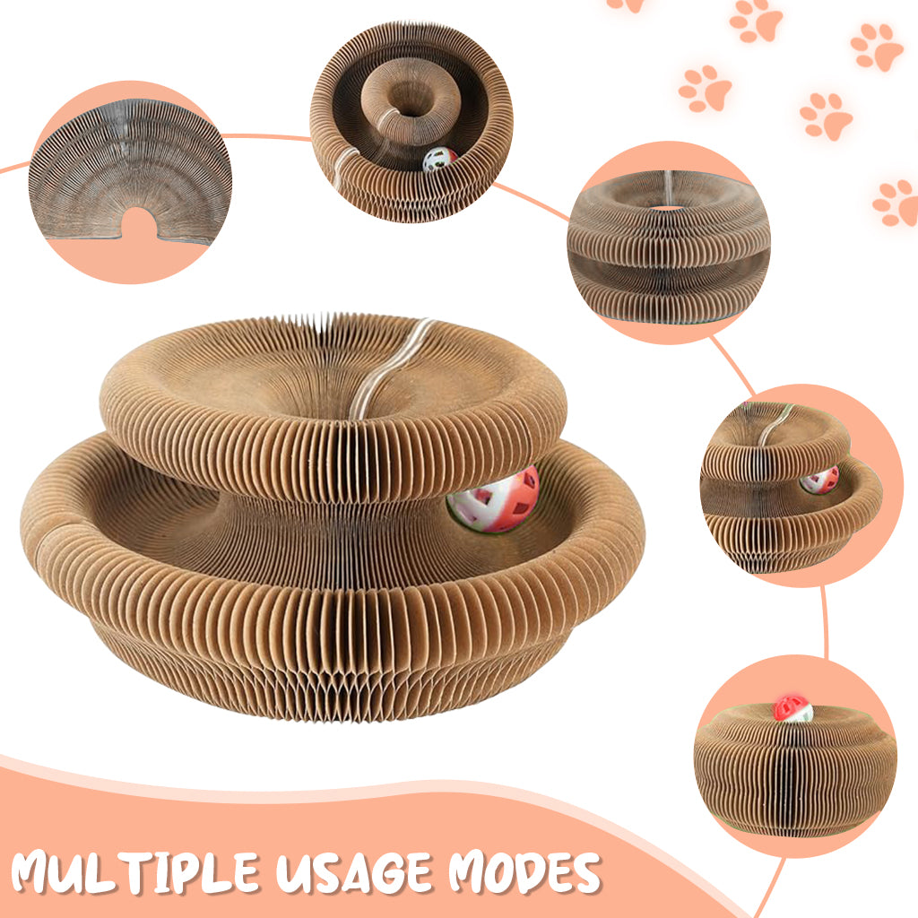 HASTHIP® Cat Accordion Magic Organ Cat Scratching Board