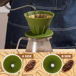 HASTHIP® Coffee Dripper, Reusable Silicone Coffee Filter,