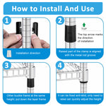 HASTHIP® 30Pcs Pipe Clips Pipe Fastening Holders Wire Shelving Shelf Lock Clips Snap On Pipe Clips