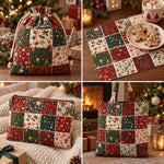 HASTHIP 20-Piece Cotton Fabric Squares, 25 x 25 cm Floral Prints for Sewing and Crafting