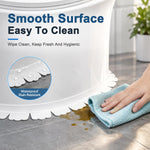 HASTHIP 1.5m PVC Bathroom Gap Sealing Tape with 90-Degree Crease and Acrylic Adhesive