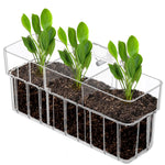 HASTHIP® Clear Acrylic Aquarium Plant Holder for Fish Tanks