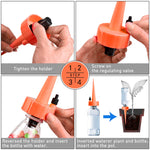 HASTHIP Drip Irrigation Kit for Home and Office Plants featuring Adjustable Valve | 12 Pcs ABS Self Watering Spikes