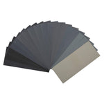 HASTHIP Sanding Paper Set for Wood and Automotive Polishing with 18 Sheets 9×3.6 in | Waterproof Silicon Carbide Abrasive
