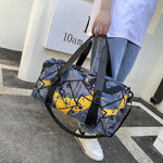 HASTHIP® Bolsa de gimnasio con separación de ropa seca y húmeda