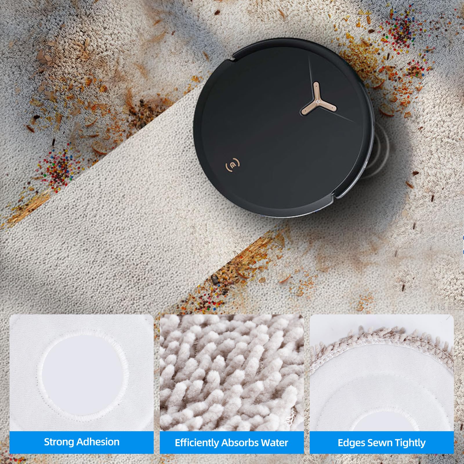 22 Stks Accessoires Kits voor Ecovacs Deebot T50 Max /T50 Pro/T50 Omni/T50 Pro Omni Stofzuiger, 1 Hoofdborstel 4 HEPA-filter 4 Mop Pad 6 Stofzakken 6 Zijborstel 22 Stks Accessoires Kits voor Ecovacs Deebot T50 Max /T50 Pro/T50 Omni/T50 Pro Omni Stofzuiger, 1 Hoofdborstel 4 HEPA-filter 4 Mop Pad 6 Stofzakken 6 Zijborstel