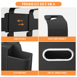 HASTHIP® Car Rear Backseat Extra Multifunctional Drink Cup Holder Organizers with Tissue Storage Box