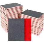 HASTHIP® Set de 20 Esponjas de Lijado,Grano 180-3000 Papel Lija Surtido,Bloques Lavables y Reutilizables para Madera Metal Paredes y Vidrio Lijado en Seco Húmedo para Pulido Acabado -