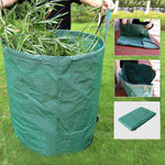 HASTHIP Garden Waste Bag for Lawn and Yard Cleanup with Reinforced Handles | 80 Gallon PP Container