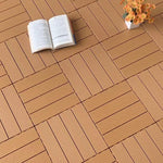 HASTHIP® 4 Pcs Outdoor Waterproof Patio Tiles for Garden Balcony Backyard
