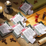 HASTHIP Prayer Quilt for Emotional Support featuring 3.9 in Size with Cross Inside | Comfort Gift