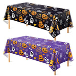 HASTHIP® Halloween Decorations Table Runner - 2Pcs 130x200cm Tablecloth 4 to 6 Seaters Tablecloth Cover Halloween Party Decorations Favors Supplies for Table Decor