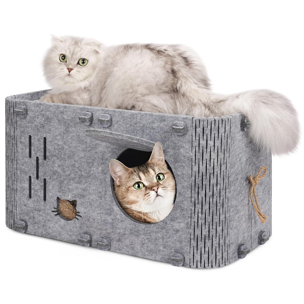 HASTHIP® Cat House for Indoor Cats