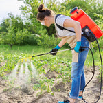 HASTHIP Garden Sprayer Nozzle for Plants with 4 Spout Multi Spray Design | Adjustable Mist Control