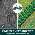 HASTHIP Garden Hose Pipe for Watering and Cleaning with 7 Function Sprayer Gun | 50ft Expandable EVA Flexible Hose