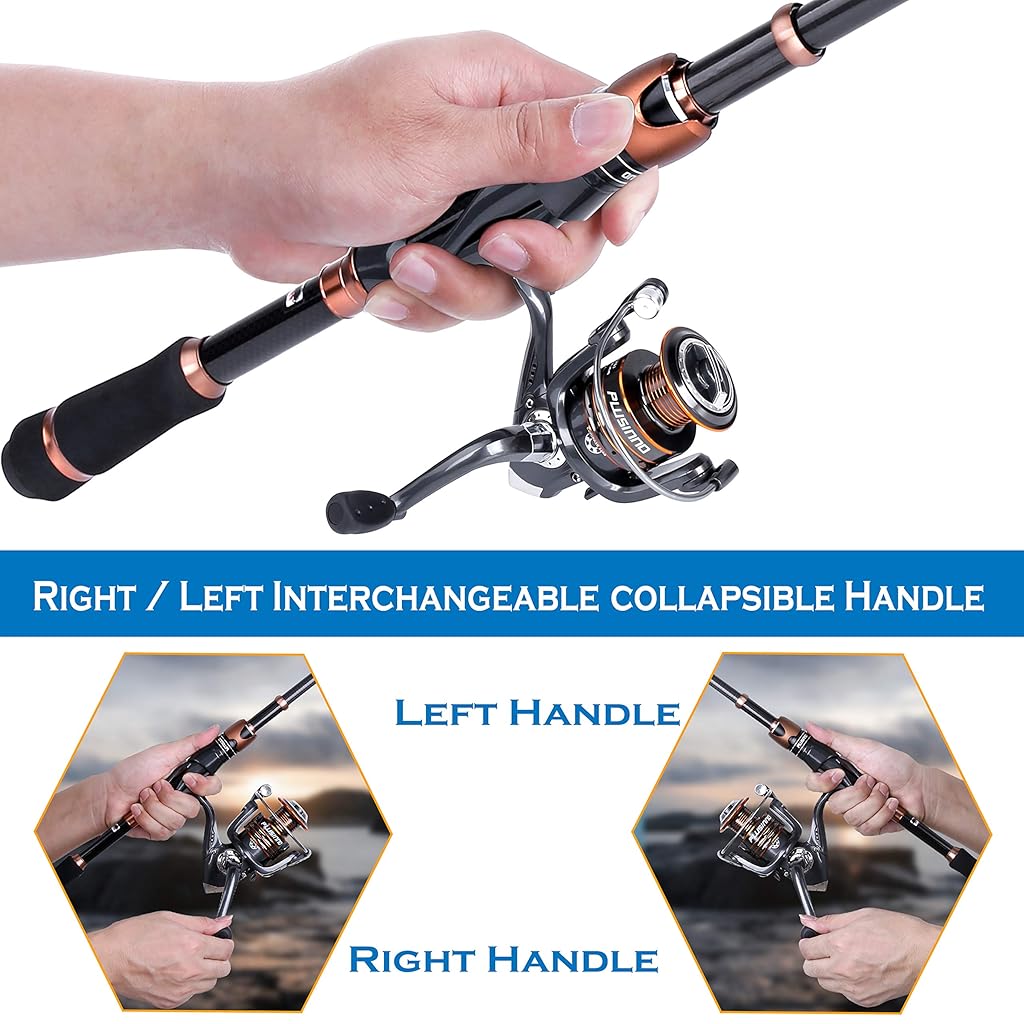 HASTHIP® Fishing Rod and Reel Combos,