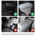 HASTHIP® Car Center Console Armrest Cover Pad Fashion PU Leather Car