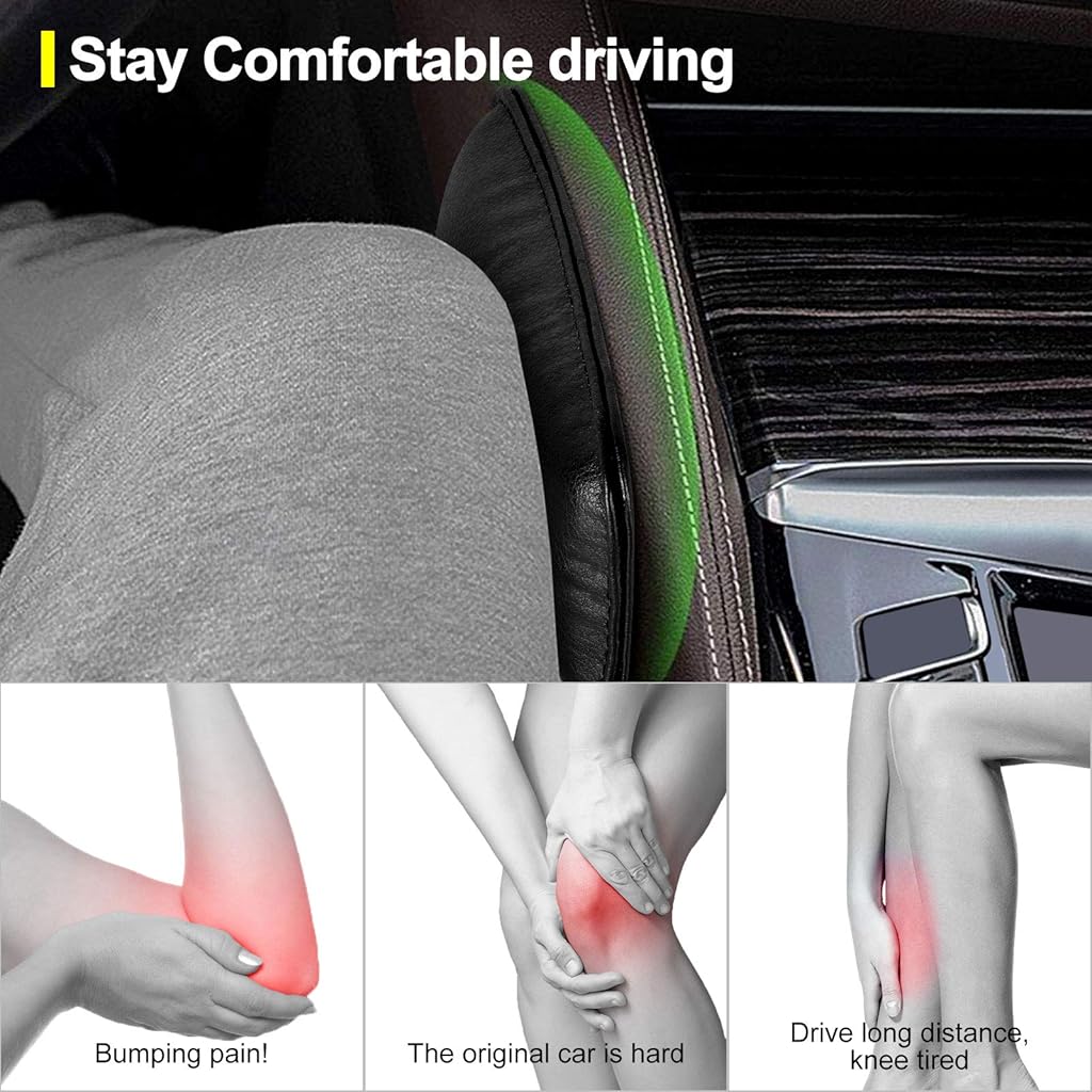 HASTHIP® 2 Pack Car Knee Pad, Auto Center Console Side Knee
