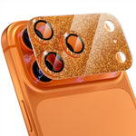 HASTHIP® Protector de Lente de Cámara para iPhone 17 Pro MAX 6.9'', Vidrio Templado 9H Antirrayas, Anillo Metálico Brillante, Alta Transparencia, Compatibilidad con Funda, Instalación Fácil