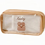 HASTHIP® Clear Pencil Case Makeup Bag Big