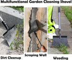 HASTHIP Garden Cleaning Shovel for Weed Removal featuring Ergonomic Handle and 120CM Steel Blade