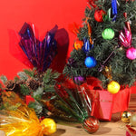 HASTHIP Gift Wrapping Paper for Candy and Crafts with 120 7.5 in Sheets in 8 Glossy Colors