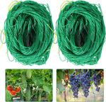 HASTHIP Trellis Netting for Climbing Plants with 18 Nylon Strands and 4x4 in Grid | 2 Pcs Set