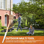 HASTHIP Hand Saw for Gardening with 77cm Double Sided Blade and Wooden Handle | Detachable Screw Fasteners