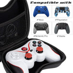 HASTHIP® Carry Case for Game Controller, Universal Travel EVA Game Controller Carrying Case Gaming Accessory Box with Internal Pocketfor Xbox One, Xbox, Xbox 360, PS3, PS4, PS5 PS2