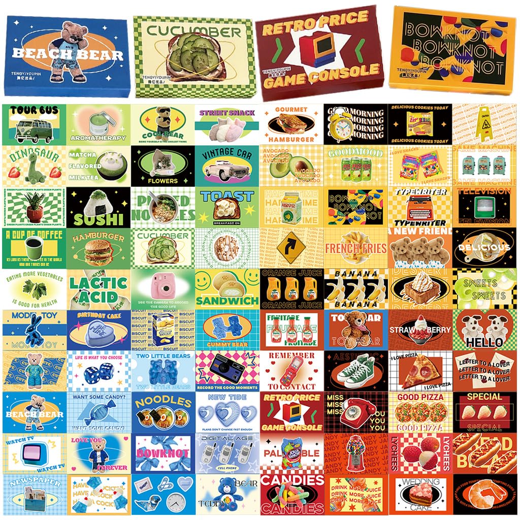 HASTHIP Scrapbook Stickers for DIY Crafts and Journals featuring 160 Paper Designs | 4 Themes