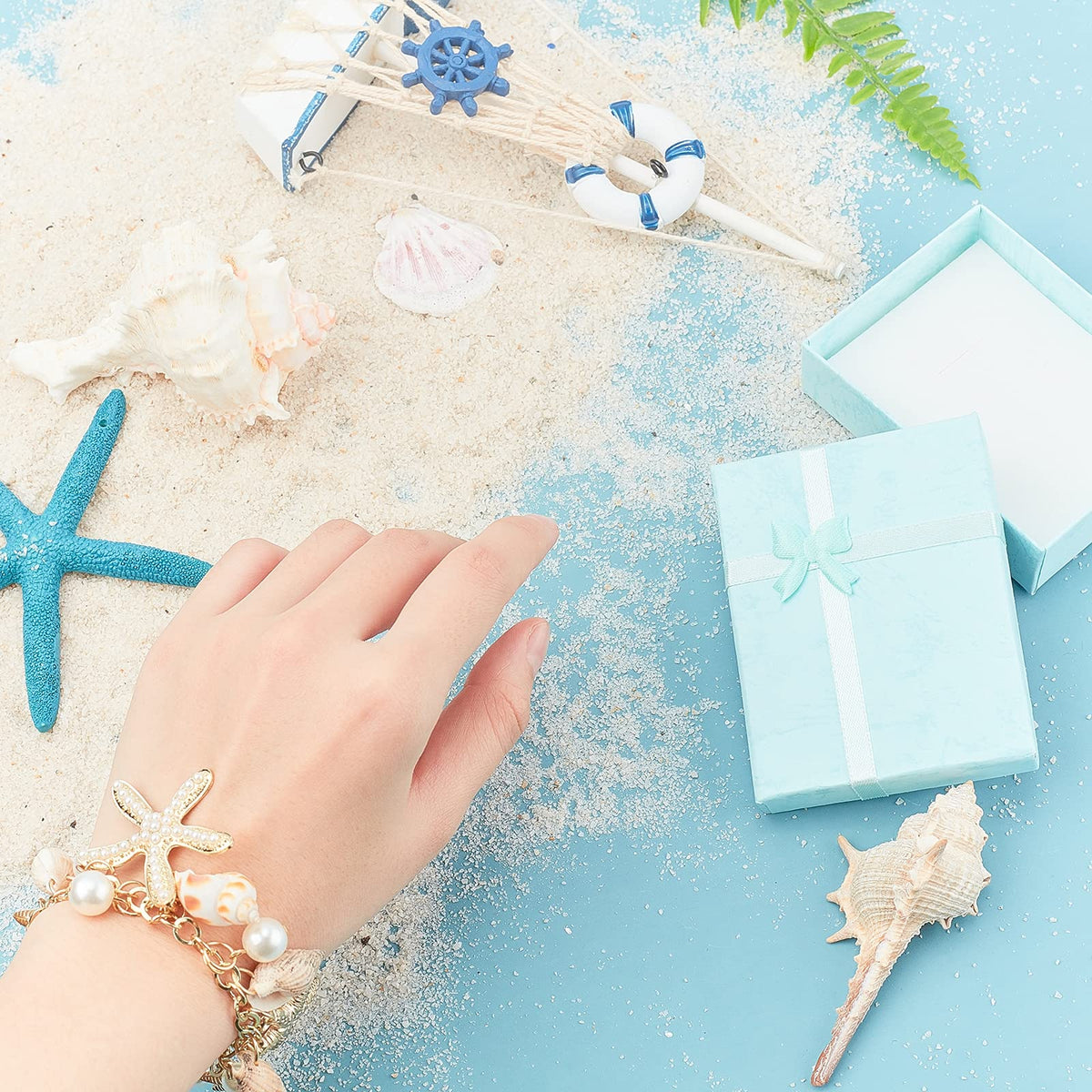 HASTHIP® Bracelet for Women Girl Seashell