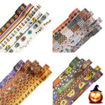 24 Roll Washi Tape Set Halloween Element Aesthetic Decorative Tape Washi Tape Set Seasonal Art Perfect for Scrapbook Supplies Bullet Journal