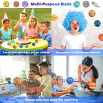 HASTHIP® Solar System Stress Ball Learning Toys for Kids and Sensory Toy for Adult 10 Piece,Anti Stress Solar Planets Balls (Planet Balls)