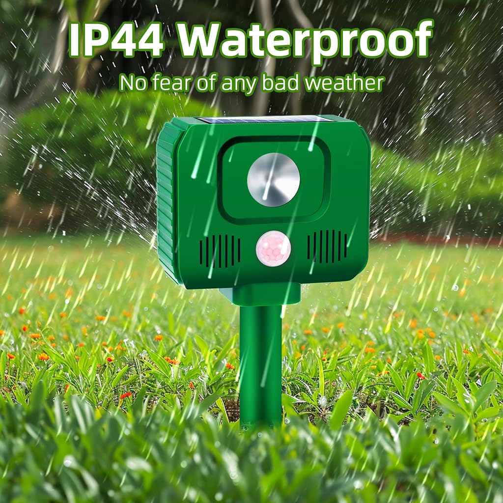 HASTHIP® Outdoor Ultrasonic Animal Repeller