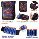 HASTHIP® PATPAT Kit de Chaleco Táctico para Jóvenes, Equipo de Lanzadores para Niños y Niñas, Set de Lanzadores para Niños de 6 Años Regalos de Cumpleaños y Navidad - Naranja