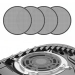 HASTHIP® Filtro de Polvo para PS5 – Kit de 4 Filtros Ventilación Transpirables con Herramienta Destornillador T8,Tapones Puerto y Cubierta Protectora para Modelos PS5 Original,Slim y