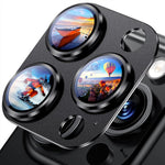 HASTHIP® Camera Lens Protector for i Phone 16 Pro Max Full Coverage Scratch-proof HD Lens Cover Universal Camera Lens Cover for Most Phone Case Phone Camera Lens Protector for i Phone 16 Pro Max