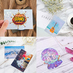 HASTHIP® 24 Sheets Vinyl Printable Sticker Paper A4 Size (8.25" x 11.7")